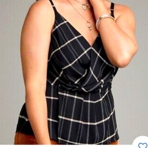 Cabi 3986 Check Crossover Cami